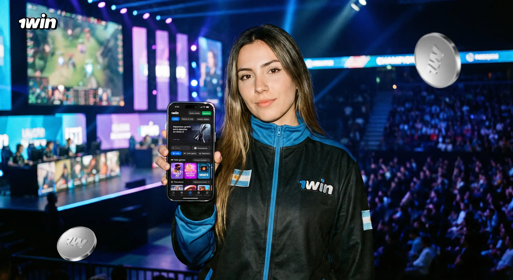 Apuestas deportivas y eSports en 1win Argentina