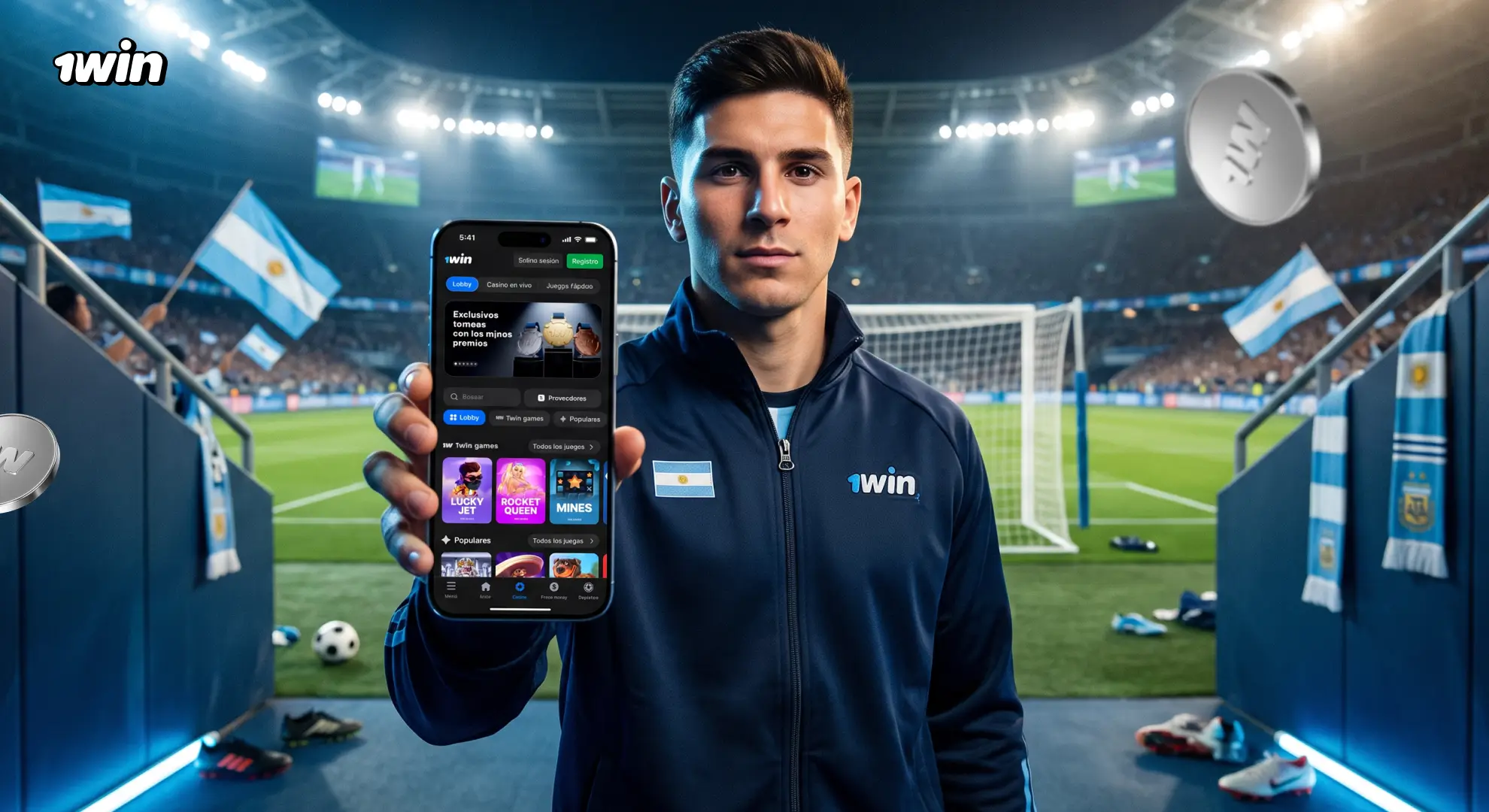 Apuestas en vivo con Cash Out en 1win Argentina