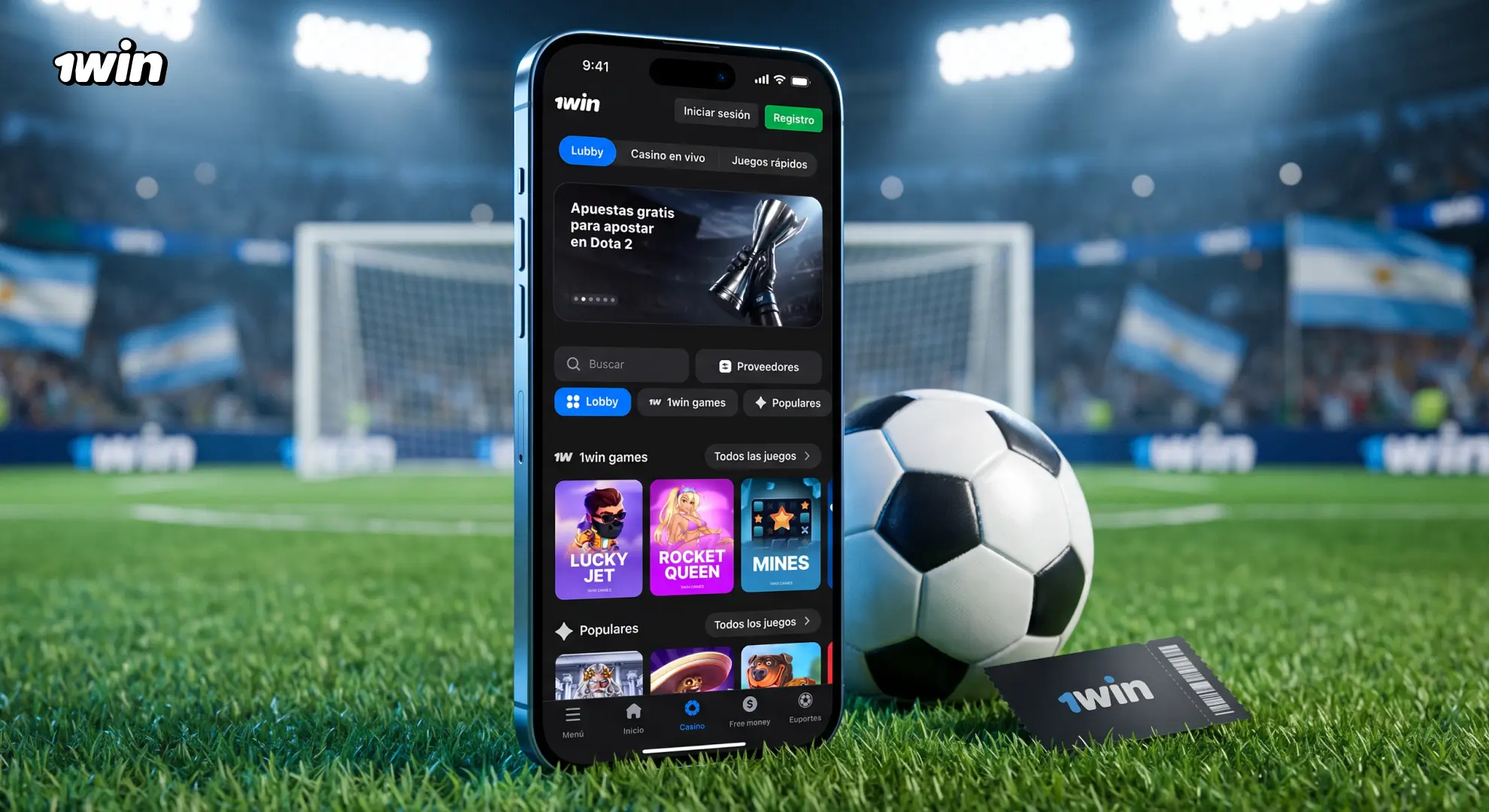 Bonos de casino y cashback en 1win Argentina